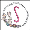 Bunny Wreath ABCs - Bundle - Embroidery Designs