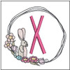 Bunny Wreath ABCs - Bundle - Embroidery Designs