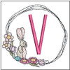 Bunny Wreath ABCs - Bundle - Embroidery Designs