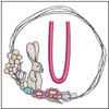 Bunny Wreath ABCs - Bundle - Embroidery Designs