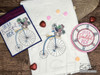 Penny Farthing Bicycle  - Embroidery Designs & Patterns