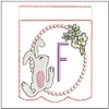 Bunny Bunting ABCs -F - Embroidery Designs & Patterns