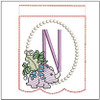 Dino ABCs Bunting - N - Embroidery Designs & Patterns