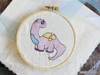 Baby Brontosaurus  - Embroidery Designs & Patterns