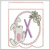 Bunny Bunting ABCs - X - Embroidery Designs & Patterns