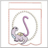 Brontosaurus  ABCs Bunting - S - Embroidery Designs & Patterns