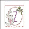 Bunny Bunting ABCs - Z - Embroidery Designs & Patterns