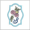 Rosebud ABCs Charm -S - Embroidery Designs & Patterns