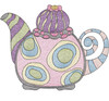 Whimsical Tea Pots Bundle - Machine Embroidery Designs