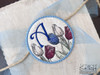 Tulip Coaster ABCs - D - Embroidery Designs & Patterns