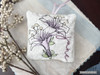 June - Honeysuckle - Birth Month Flowers Sachet - Machine Embroidery