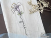June - Honeysuckle - Birth Month Flower - Machine Embroidery