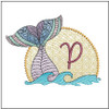 Mermaid ABCs Bundle - Machine Embroidery Design