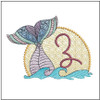 Mermaid ABCs Bundle - Machine Embroidery Design