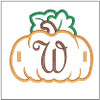 Pumpkin Banner ABCs - Bundle - Embroidery Designs & Patterns