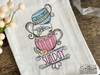Daily Teacups Bundle - Embroidery Designs & Patterns