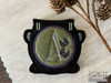 Cauldron Banner ABCs V  Fits a 5x7" Hoop Embroidery Designs