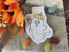 Lollipop Ghost Clothespin Magnet - Embroidery Designs