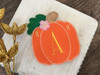 Pumpkin Banner 2 ABCs -A Fits a 5x7" Hoop Embroidery Designs