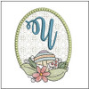 Mushroom ABCs -U - Fits a 4x4" Hoop - Embroidery Designs