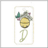 Jingle Bell ABCS Bookmark -D - Embroidery Designs & Patterns