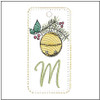 Jingle Bell ABCS Bookmark - M - Embroidery Designs & Patterns