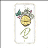 Jingle Bell ABCS Bookmark - R - Embroidery Designs & Patterns