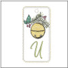 Jingle Bell ABCS Bookmark -U- Embroidery Designs & Patterns