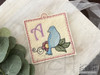 Bluebird ABC's Charm - K - Embroidery Designs & Patterns