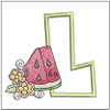 Watermelon Applique ABCs - Bundle- Embroidery Designs & Patterns