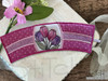 Tulips Scrappy Cup Cozy - Embroidery Designs