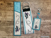 Flyfish, Keychain, Lanyard & Pen Protector Bundle - Fits a 5x7 & 6x10 & 8x12" Hoop - Machine Embroidery Designs