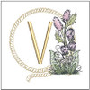 Lasso ABCs -V - Fits a 5x7" Hoop, Machine Embroidery Pattern