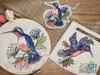 Bird of the Month - June Hummingbird 1 - Embroidery Designs