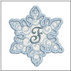 Snowflake Free Standing Lace Bundle - A Fits a 4x4" Hoop, Machine Embroidery Pattern,