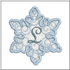 Snowflake Free Standing Lace Bundle - A Fits a 4x4" Hoop, Machine Embroidery Pattern,