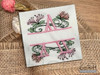 Floral Split Monogram ABCS - I- Fits a 4x4" Hoop, Machine Embroidery Pattern,