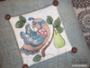 Partridge Interchangeable Pillow Cover - Embroidery Designs & Patterns
