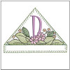 Daisy Corner Bookmark -D- Fits a 4x4" Hoop, Machine Embroidery Pattern,