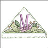 Daisy Corner Bookmark -M- Fits a 4x4" Hoop, Machine Embroidery Pattern,