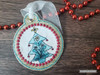 Christmas Dutch Tree Ornament - Fits a 4x4" Hoop, Machine Embroidery Pattern,