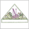 Daisy Corner Bookmark -N- Fits a 4x4" Hoop, Machine Embroidery Pattern,