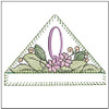 Daisy Corner Bookmark -Q- Fits a 4x4" Hoop, Machine Embroidery Pattern,