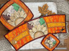 Sunflower Scrappy Coaster  - Embroidery Designs