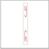 Wrist Lanyard ABCs -Y- Fits a 6x10" Hoop - Machine Embroidery Designs