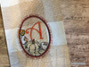 Pumpkin ABCs -V  Fits a 4x4" Hoop, Machine Embroidery Pattern,