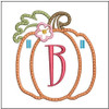 Pumpkin Banner 2 ABCs - Bundle - Embroidery Designs & Patterns