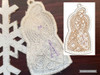 Angel ABCs Free-Standing Lace - E - Fits a 4x4" Hoop, Machine Embroidery Pattern,