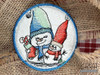 Snow Pals Coaster - Embroidery Designs