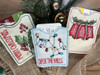 Holly-  Holiday Gift Card Holder - Fits a 4x4" Hoop - Instant Downloadable Machine Embroidery - Light Fill Stitch